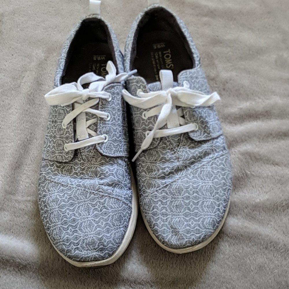 Patterned Tom's Del Rey Sneakers